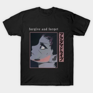 Akudama Drive ''FORGIVE AND FORGET'' T-Shirt